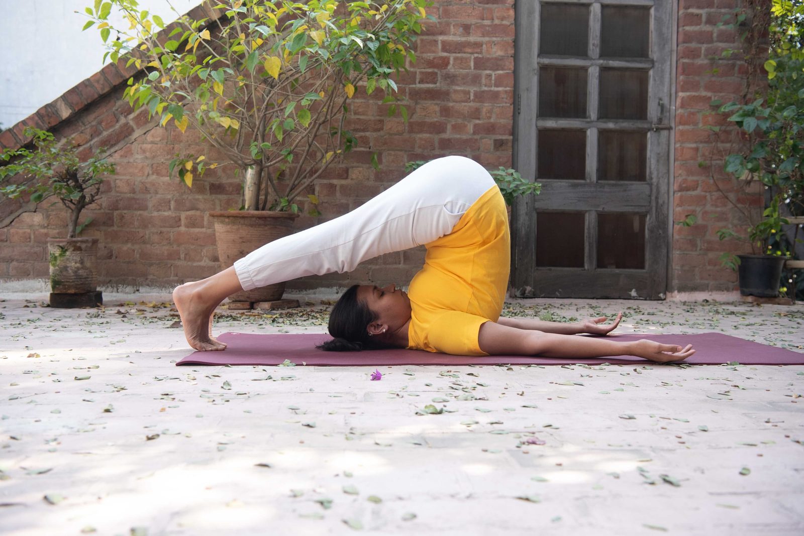 Halasana (Plough)
