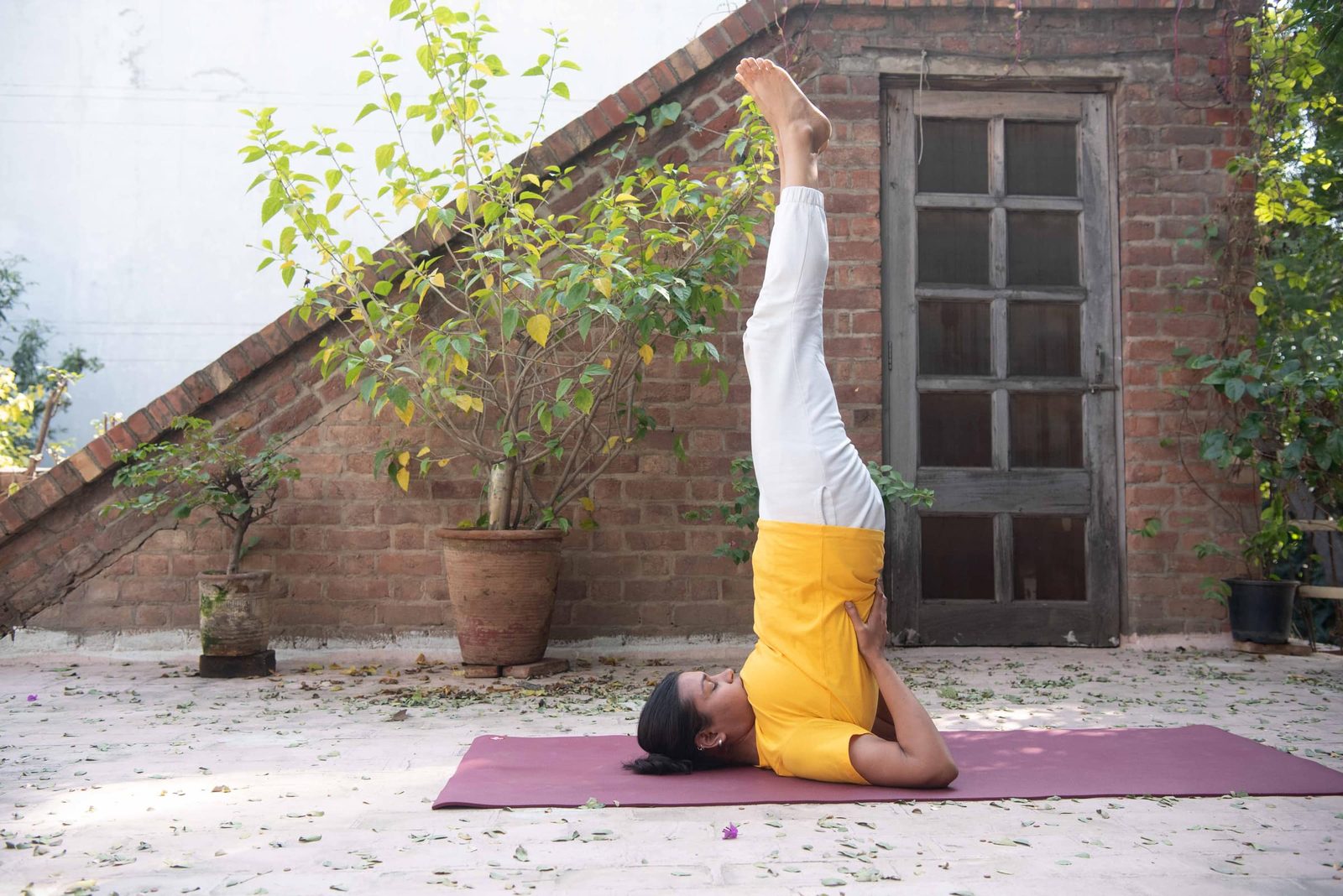 Sarvangasana (Shoulderstand)