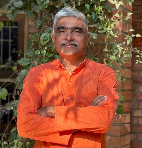 Yogacharya Arun Pandala, founder of Sivananda Yoga Centre Gurgaon